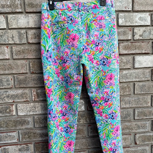 Lilly Pulitzer Alligator Isle Kelly Knit Pants - Picture 2 of 5